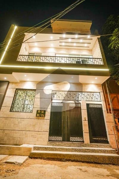 Move-In Ready Designer House Block 3A, Gulistan-e-Johar dream home corner-adjacent