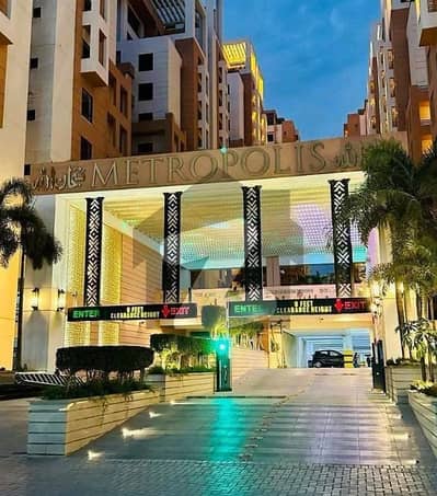 میٹروپولِز ریزیڈینسی جناح ایونیو,کراچی میں 3 کمروں کا 9 مرلہ فلیٹ 2.62 کروڑ میں برائے فروخت۔