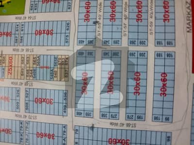 plot for sale   markaz Road 110 feet