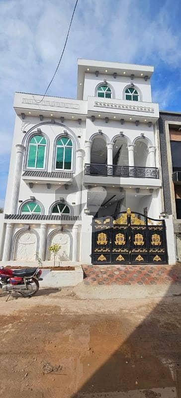 6 Marla Double Storey House For Sale In Gulshanabad Sector 3 Registry Intaqal Water Electricity Available