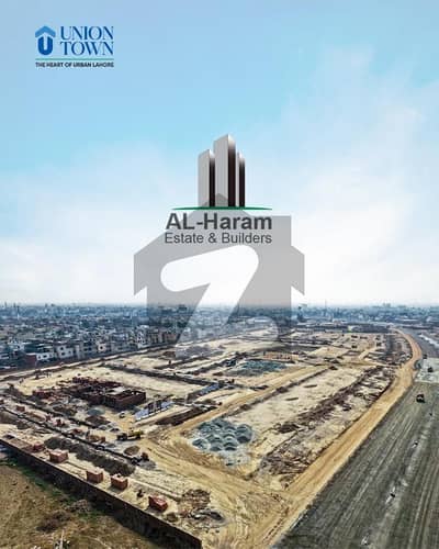 5 MARLA RESIDENTIAL Plot in Union Town, On 2 Years Easy Instalments Abdul Sattar Edhi Road, Lahore.