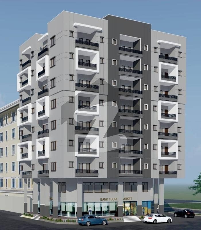 Mohsin Arcade 2 Bed Drawing & Dining Luxury Double Terrace Apartment ...