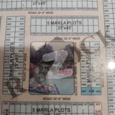 R Block 5 Marla Plot For Sale