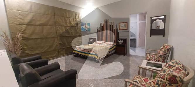 Fully Furnished Brand New 1 Bedroom Available For Rent In DHA Phase 7