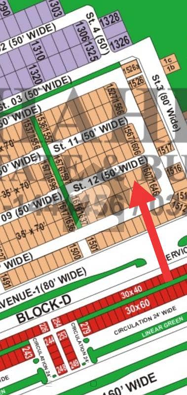 11 Marla Builders Location Plot For Sale