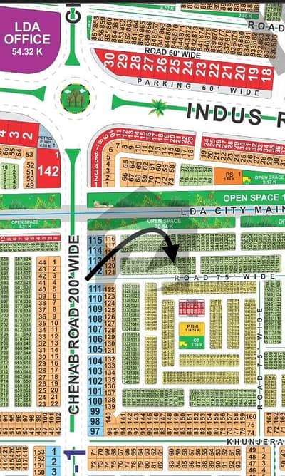 ایل ڈی اے سٹی فیز 1 - جناح سیکٹر ایل ڈی اے سٹی فیز 1,ایل ڈی اے سٹی,ایل ڈی اے روڈ,لاہور میں 10 مرلہ رہائشی پلاٹ 1.05 کروڑ میں برائے فروخت۔