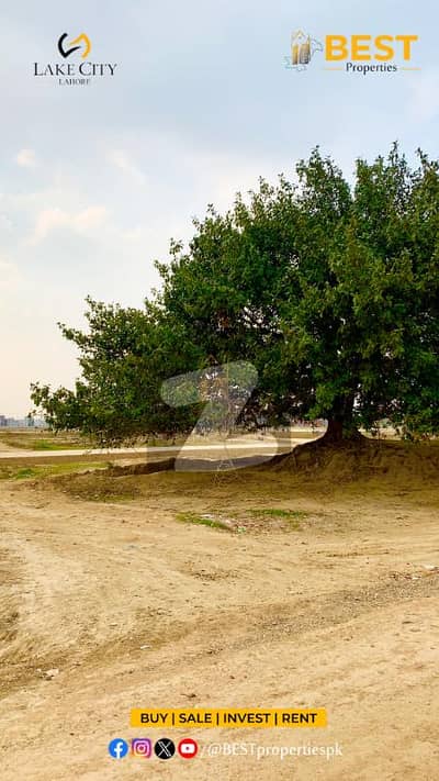 7 Marla Plot (Next To Corner) for SALE On Cheap Prices in Sector M7C4 Lake City Lahore