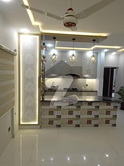 Saima Palm Residency 3 bed drawing Dining Appartment For Sale Block 11 Gulistan-e-Jauhar