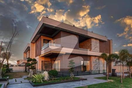 1 Kanal Lawn with Modern 1 Kanal House Furnished In Phase 7