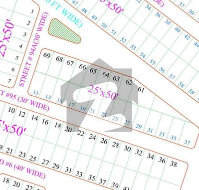 نیو سٹی- بلاک ای نیو سٹی,واہ میں 10 مرلہ رہائشی پلاٹ 77.0 لاکھ میں برائے فروخت۔