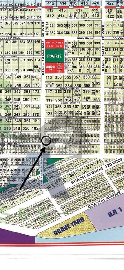 ڈی ایچ اے فیز 8 ڈی ایچ اے ڈیفینس,کراچی میں 1 کنال رہائشی پلاٹ 7.7 کروڑ میں برائے فروخت۔