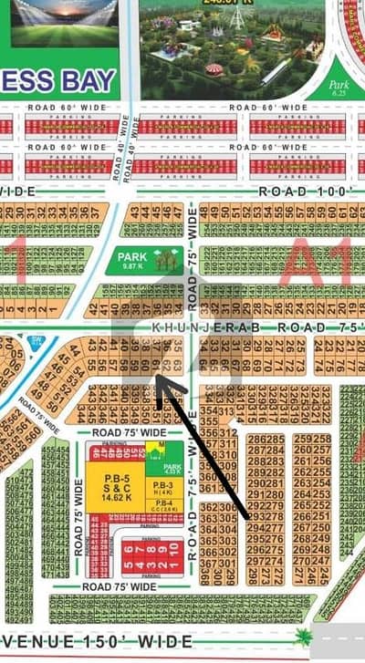 A Block 1 Kanal Plot Back To Khunjrab Road Available