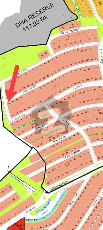 ڈی ایچ اے فیز 4 - سیکٹر اے ڈی ایچ اے ڈیفینس فیز 4,ڈی ایچ اے ڈیفینس,اسلام آباد میں 1 کنال رہائشی پلاٹ 2.55 کروڑ میں برائے فروخت۔