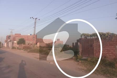 3 Marla corner commercial plot with 22ft front on sale located on 50ft road near New defence road and Ferozepur road gajjumate few steps from 200ft road kahna nau Lahore