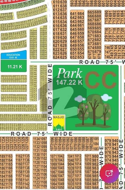 CC Block | 5 Marla | Plot For Sale Cost Of Land Price
