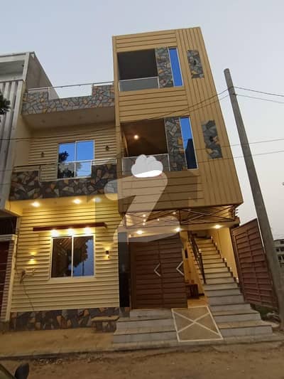 A Beautiful Brand New House Available In Saadi Garden Also Bank Loan Applicable