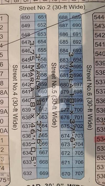 بسم اللہ ہاؤسنگ سکیم جی ٹی روڈ,لاہور میں 3 مرلہ رہائشی پلاٹ 25.0 لاکھ میں برائے فروخت۔