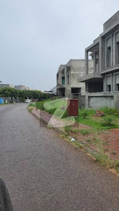 7.2marla constricted corner Park face maps paid plot for sale in sector i