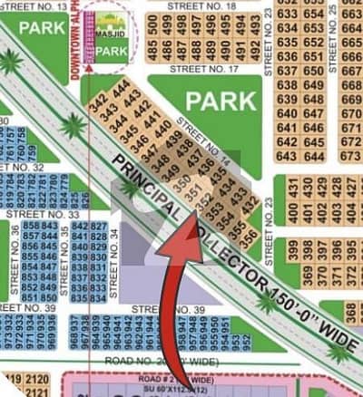 1 Kanal Plot Facing 150 Feet Road.