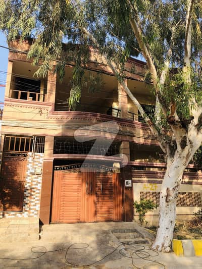 200 Sq Yard GROUND+ONE HOUSE AVAILABLE FOR SALE WEST OPEN GREEN BELT FACING Load Shedding Free Area Sui Gas Available DIRECT OWNER MEETING