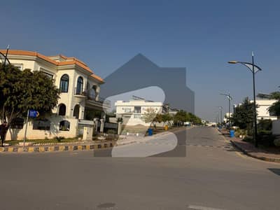 1Kanal Ideal Location Mian Boulevard Of Sector C Solid Land Plot With Stunning Hills View