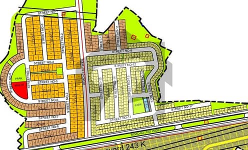 DHA Phase 3(New Pindi) Sector K-1 5Marla Corner/Non Corner Residential Plot For Sale