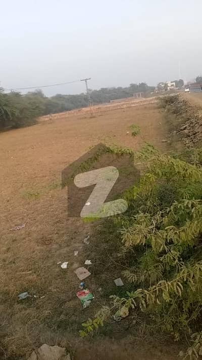 Main Wahga GT Road 6 Kanal Commercial Plot Lahore Ready For Possession