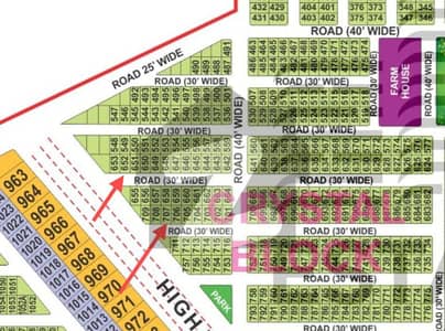 پارک ویو سٹی ۔ کرسٹل بلاک پارک ویو سٹی,لاہور میں 5 مرلہ رہائشی پلاٹ 67.0 لاکھ میں برائے فروخت۔