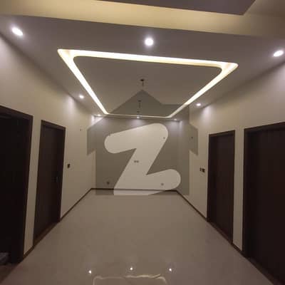 Brand New House Lease 120sqyd G+1, West Open A Simple Luxurious House With A Super Luxurious Comfortable And Peaceful Living.   Saadi Town Block 5