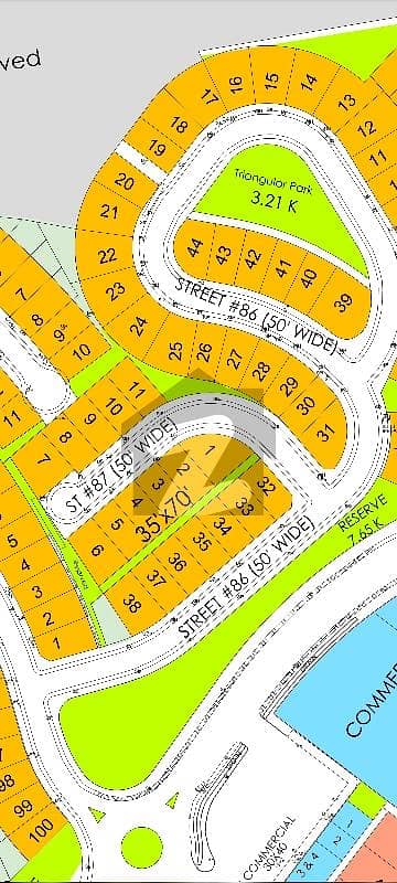 ڈی ایچ اے فیز 3 ۔ بلاک بی ڈی ایچ اے ڈیفینس فیز 3,ڈی ایچ اے ڈیفینس,اسلام آباد میں 10 مرلہ رہائشی پلاٹ 1.78 کروڑ میں برائے فروخت۔