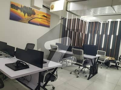 Prime Location Furnished Office Space On Rent Shaheed E Milit Road