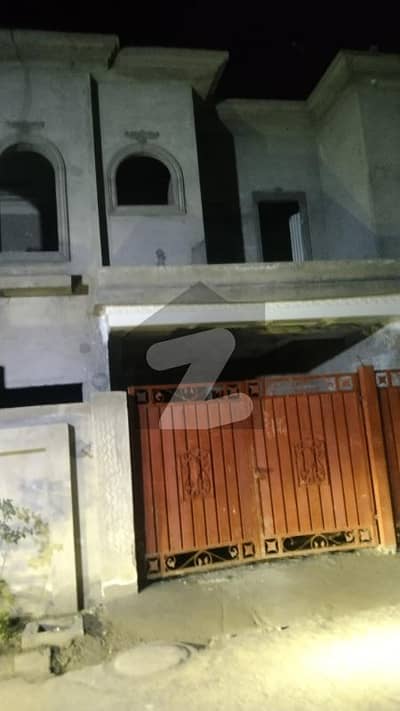 Sawa 6 Marla New Double Storey House For Sale Mps Road Boundary Wall Colony