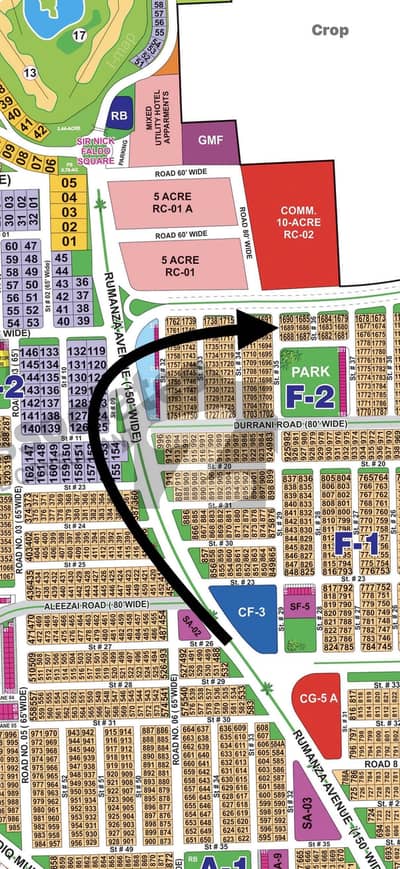 ڈی ایچ اے فیز 1۔ سیکٹر ایف ڈی ایچ اے فیز 1,ڈی ایچ اے ڈیفینس,ملتان میں 1 کنال رہائشی پلاٹ 43.0 لاکھ میں برائے فروخت۔