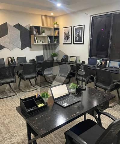 Brand New Office For Rent 2000 Sq feet Floor With Parking Security With Big Reception Area And Suitable For I. T, Telecom And Software Companies.