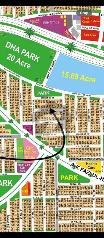 DHA Multan Sector I 1 Kanal Residential Plot Near To Park, Masjid And Commercial. DHA Multan Sector I 1 Kanal Residential Plot Near To Park, Masjid And Commercial.