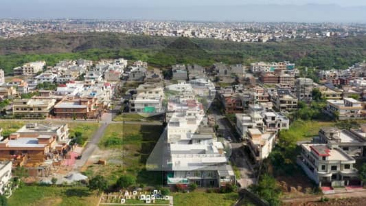 Solid Ground Level Residential Plot For Sale In Federation Housing Society O-9 Islamabad.