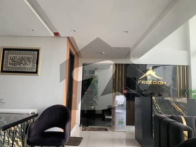 4 MARLA COMMERCIAL FLOOR AVALIABLE FOR RENT FULLY RUNVATED PHASE 1 DHA LAHORE