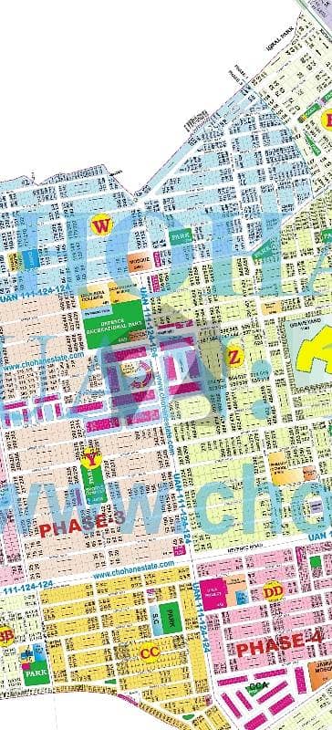 Corner 1kanal plot phase 3 W-Block near macdonald top location for sale in DHA Lahore.