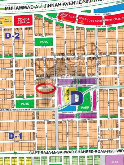 1 Kanal Plot Available For Sale Near Central Commercial In Sector D