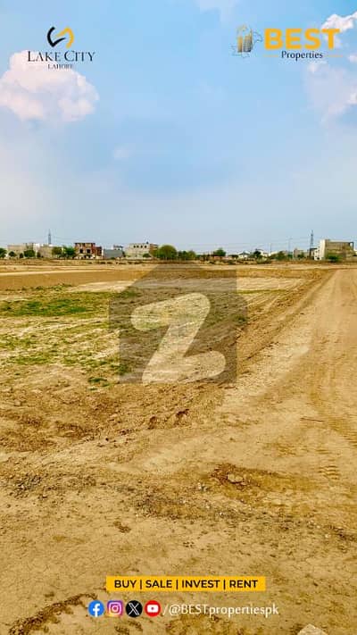 Prime investment Opportunity: 5 Marla Plot in Sector M7 C4 Lake City Lahore