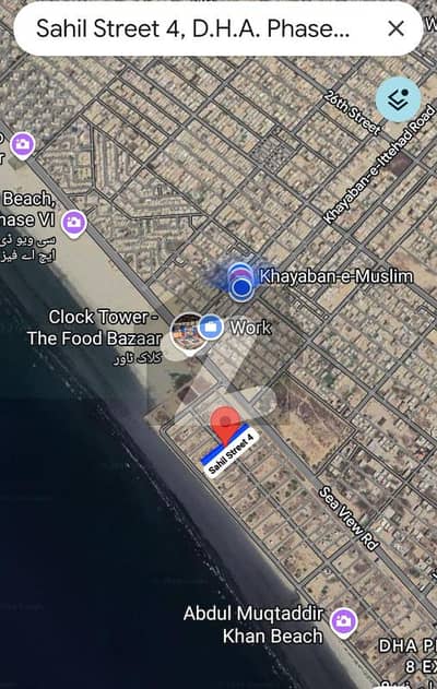 ڈی ایچ اے فیز 8 ایکسٹینشن ڈی ایچ اے فیز 8,ڈی ایچ اے ڈیفینس,کراچی میں 1 کنال رہائشی پلاٹ 6.5 کروڑ میں برائے فروخت۔