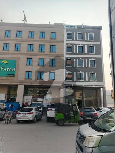 8 marla corner plaza for rent top location main 150 ft road near alfatah store