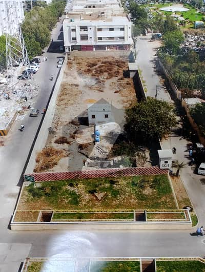 By birth commercial plot for sale Clifton block 9