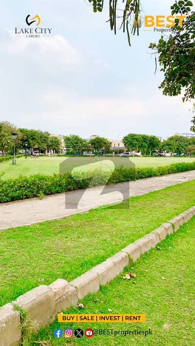 Prime investment Opportunity: 5 Marla Plot Park Facing Prime Location in Block M7 C2 Lake City Lahore
