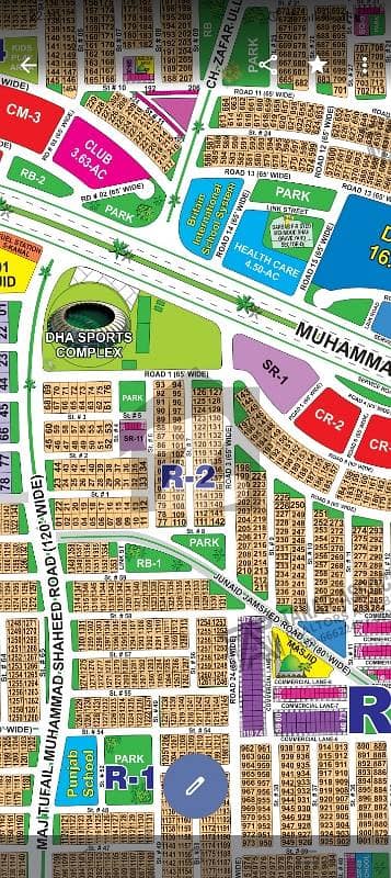 ڈی ایچ اے فیز 1 ۔ سیکٹر آر ڈی ایچ اے فیز 1,ڈی ایچ اے ڈیفینس,ملتان میں 1 کنال رہائشی پلاٹ 65.0 لاکھ میں برائے فروخت۔