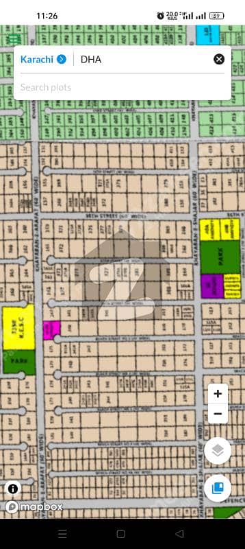 2000 Yard Residential Plot For Sale NEAR PARK | DHA Phase-8 Karachi