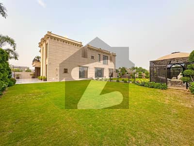 1 Kanal Lush Green Lawn + 1 Kanal Spanish Design Luxurious Bungalow For Sale At Prime Location Of S Block DHA Phase 7 Lahore