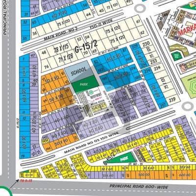 Buy A Centrally Located 3200 Square Feet Residential Plot In G-15/2