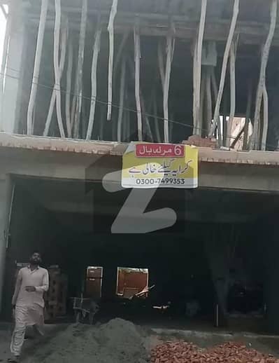 6 MARLA COMMERCIAL HALL ON MAIN NIGANA CHOWK MA JINNAH ROAD FOR RENT
