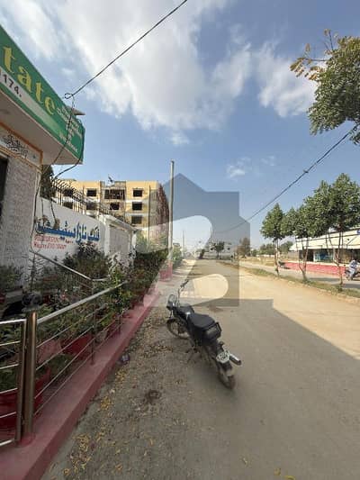 Leased 120 Sq. Yd Plot Block 5 Saadi Garden For Sale